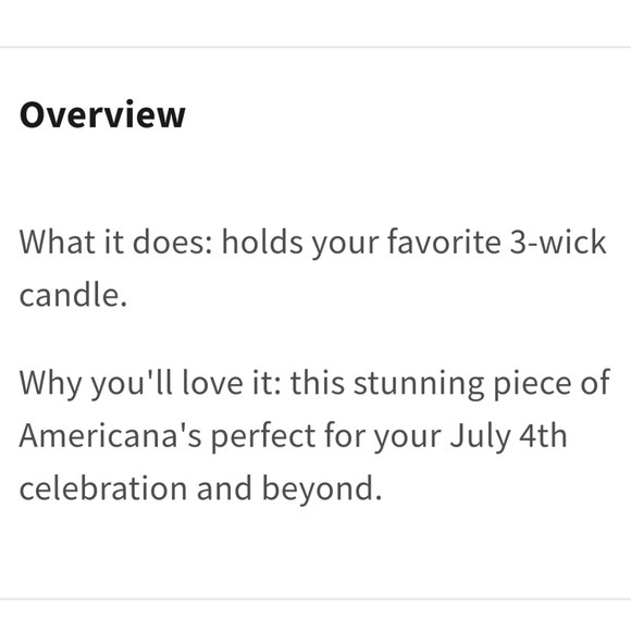 πBOGO 50% OFFππ―NWTβΌοΈBBW "Firecracker Pop" 3-wick Candle with Star Holder - Picture 7 of 15